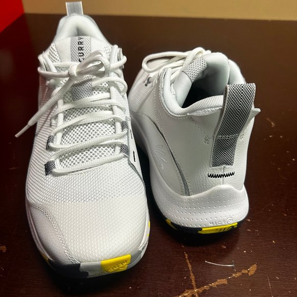 Under Armour Mens White 3Z5 Curry 3023087-105 Basketball Shoes Size US 11.5 main image 5
